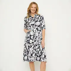 NEWPORT - Vestido Midi Algodón Mujer