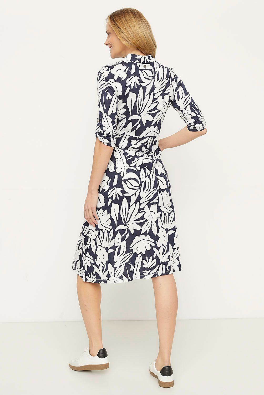 NEWPORT - Vestido Midi Algodón Mujer Newport