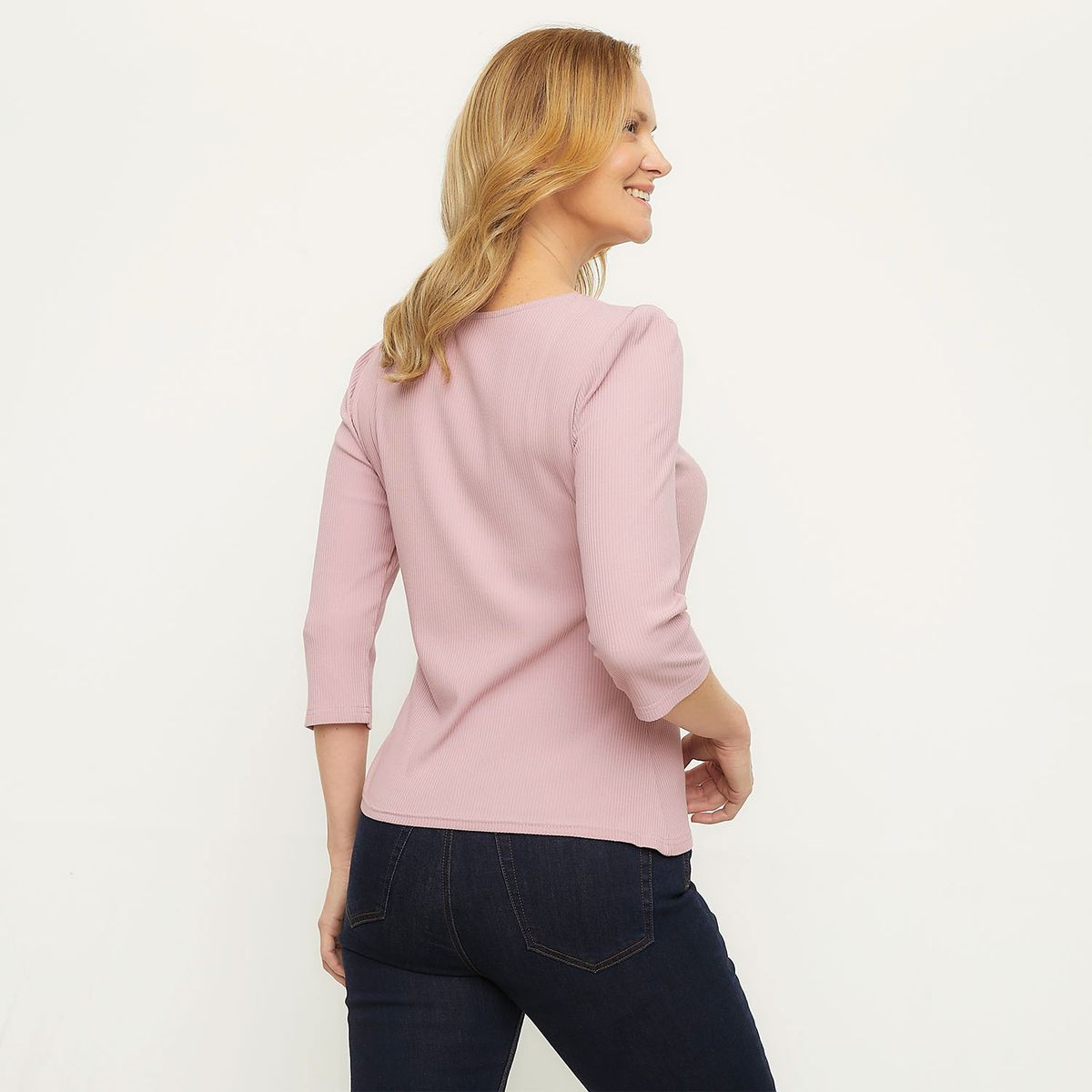 NEWPORT - Polera Manga Corta Algodón Mujer Newport