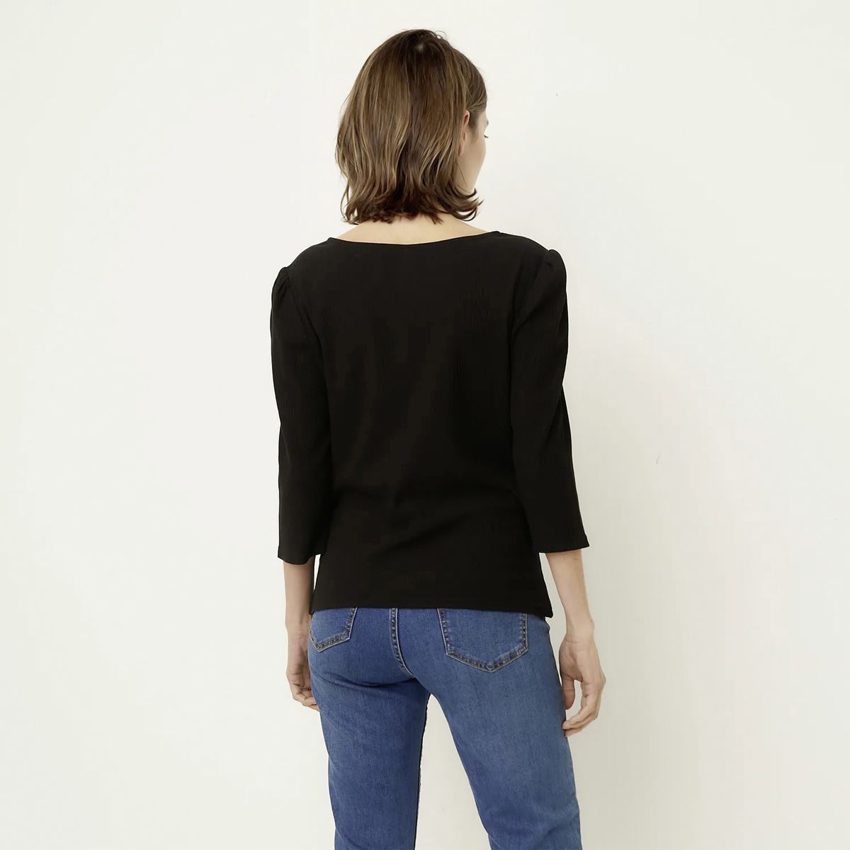 NEWPORT - Polera Manga Corta Algodón Mujer Newport