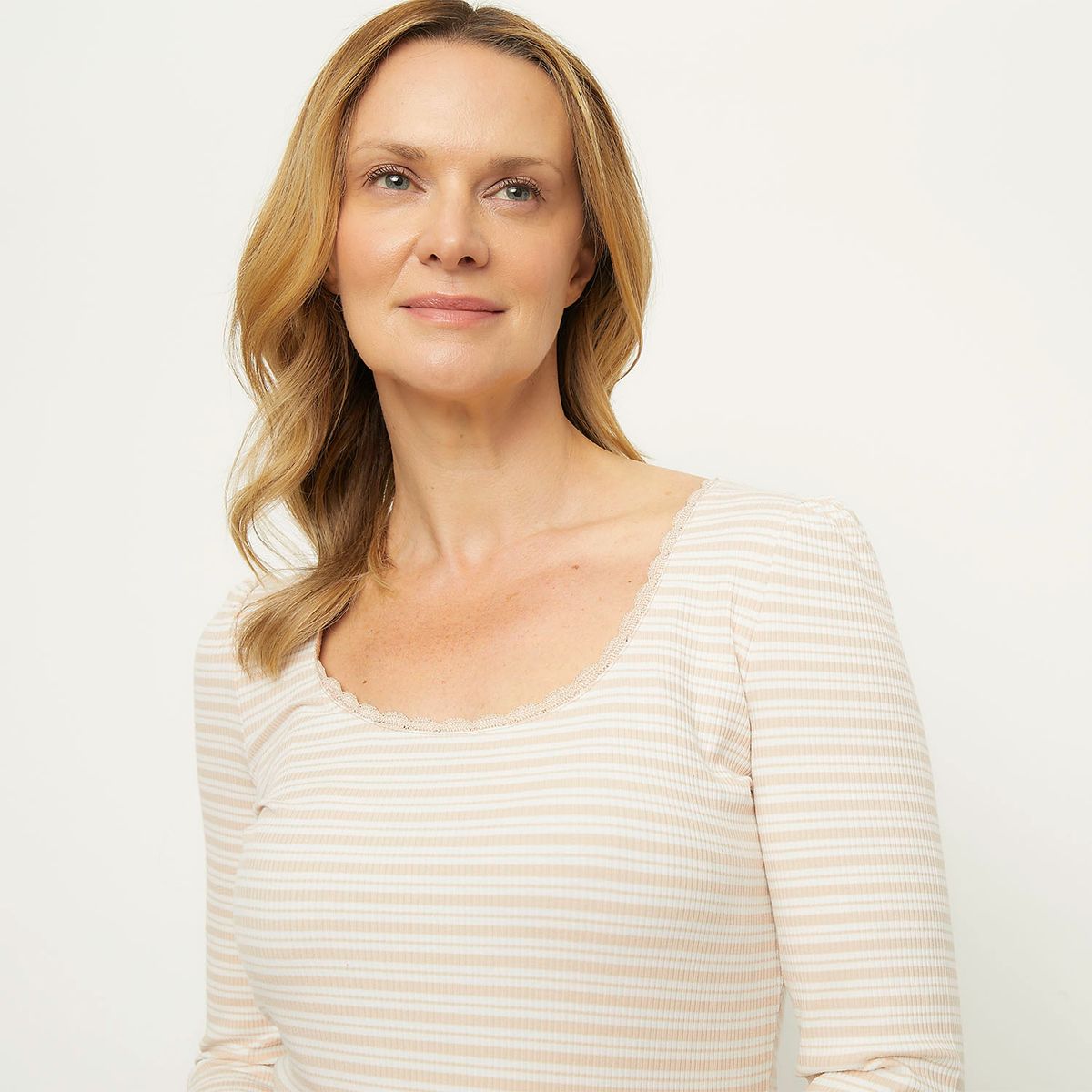 NEWPORT - Polera Manga Corta Algodón Mujer Newport