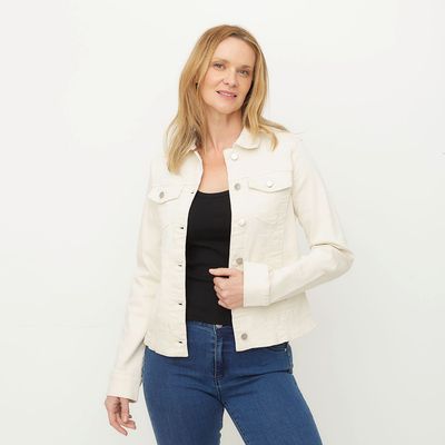 Imagen 2 del producto Chaqueta Denim Mujer Algodón Manga Larga