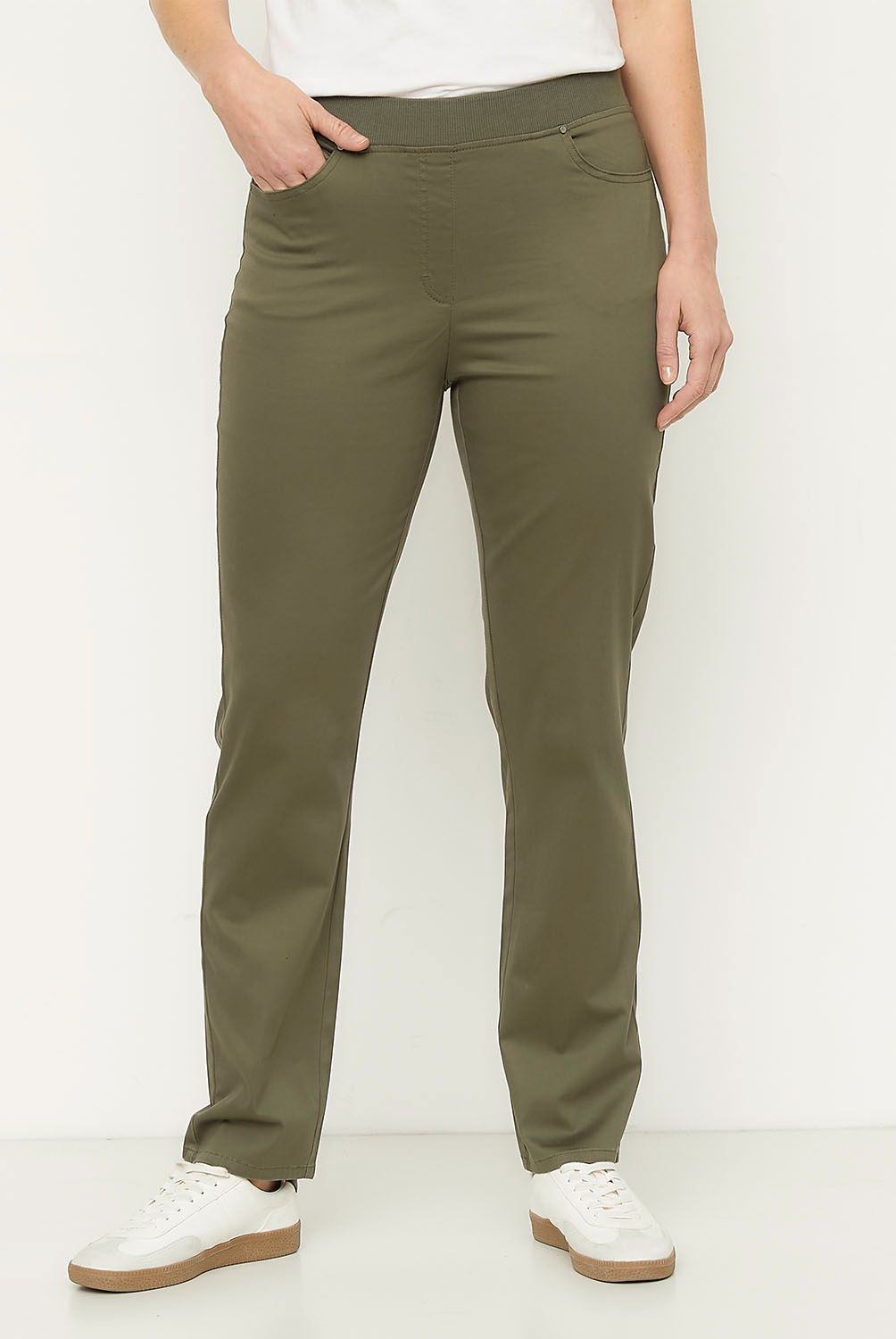 NEWPORT - Pantalón Tiro Alto Mujer Newport