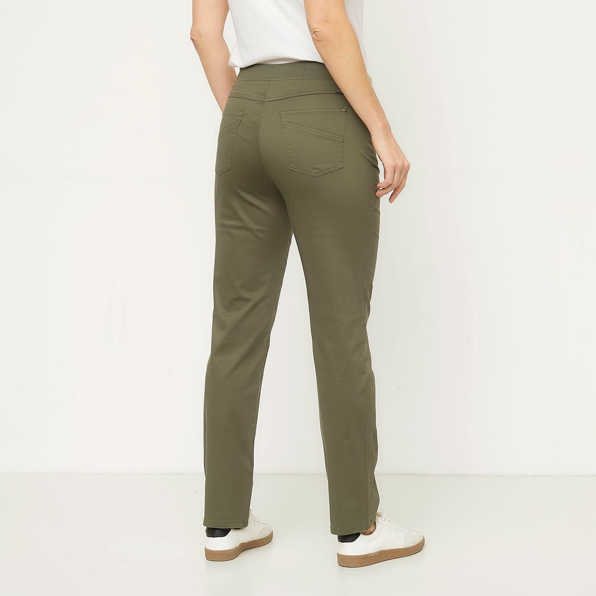 NEWPORT - Pantalón Tiro Alto Mujer Newport