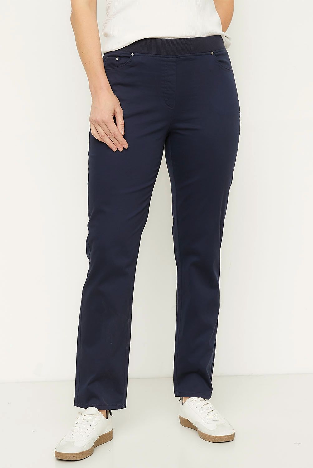 NEWPORT - Pantalón Tiro Alto Mujer Newport