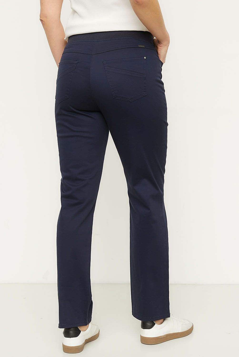 NEWPORT - Pantalón Tiro Alto Mujer Newport