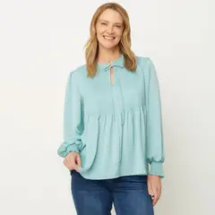 NEWPORT - Blusa Manga Larga Mujer