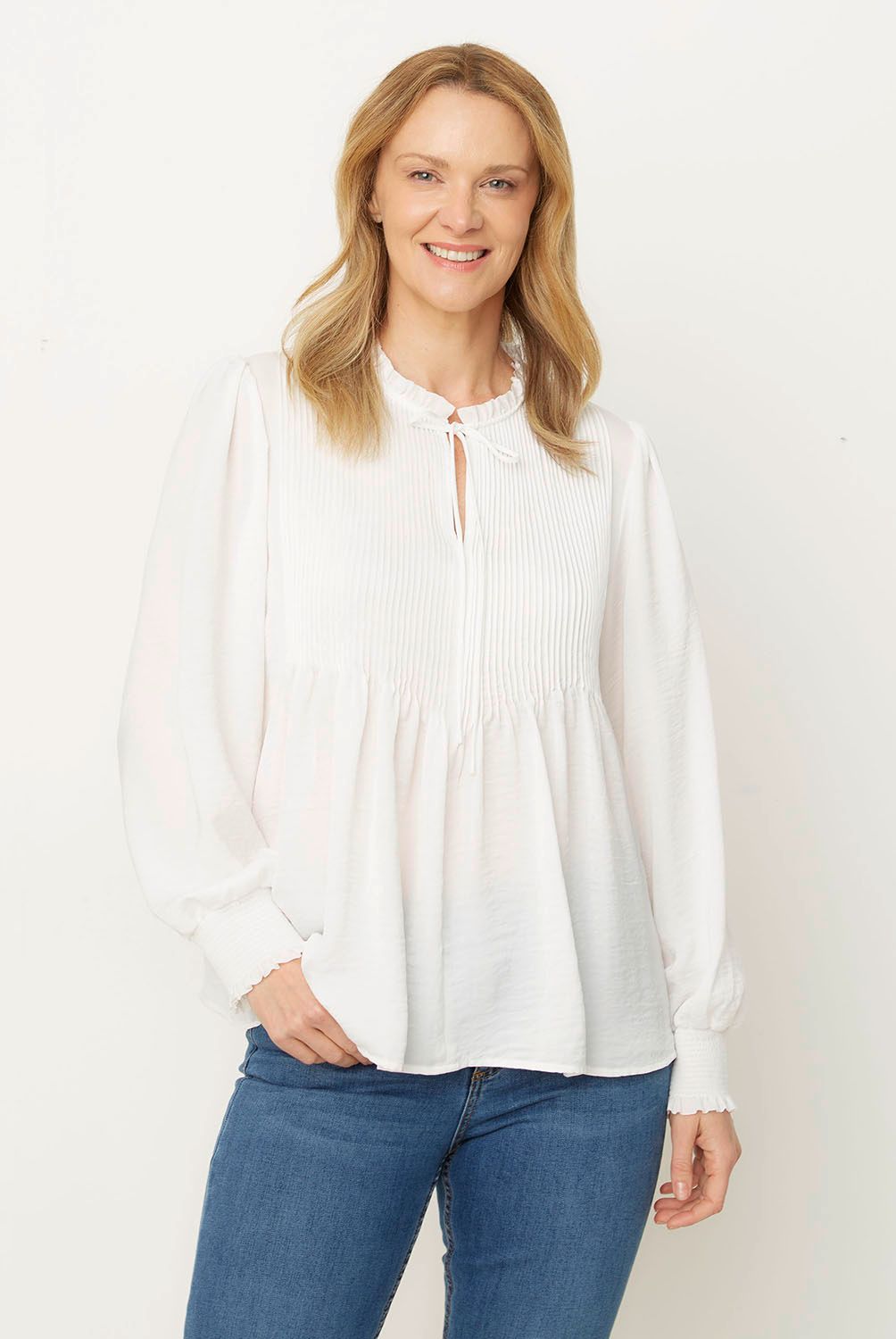 NEWPORT - Blusa Manga Larga Mujer Newport