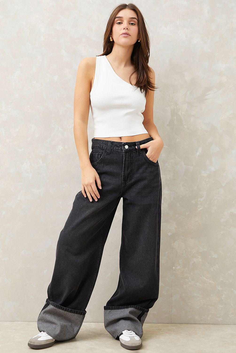 SYBILLA - Jeans Tiro Bajo Mujer Sybilla