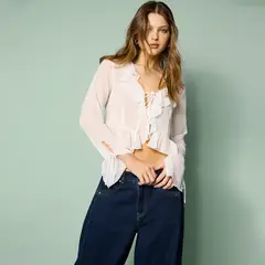 SYBILLA - Blusas Manga Larga Mujer