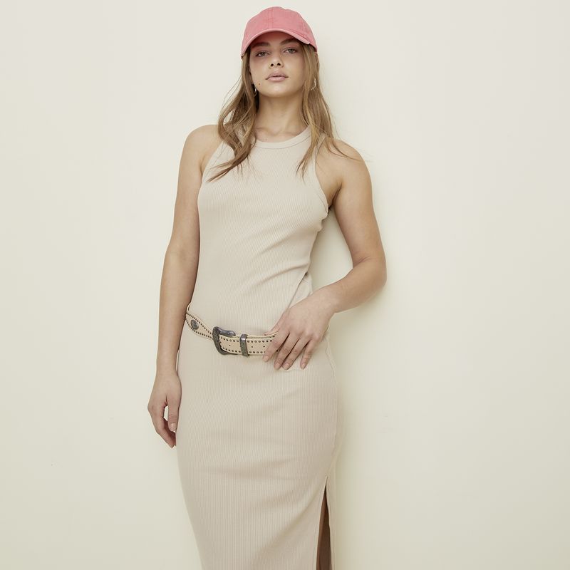 SYBILLA - Vestido Maxi Casual Algodón Sybilla Mujer
