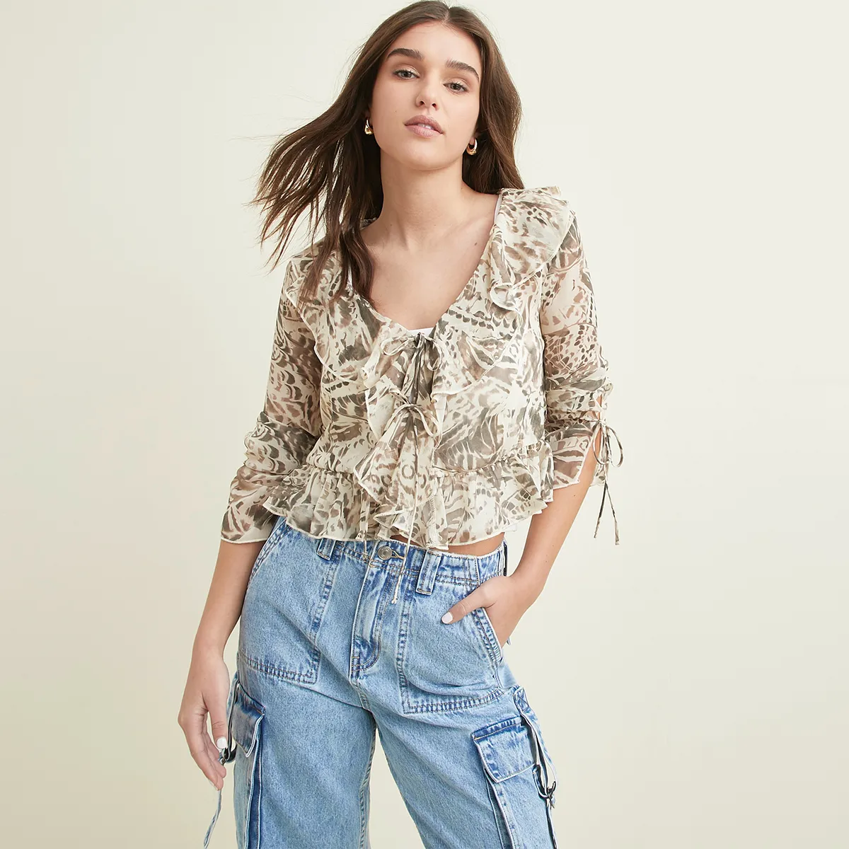 SYBILLA - Blusa Manga Larga Mujer Sybilla