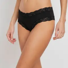 SYBILLA - Calzón Bikini Encaje Mujer