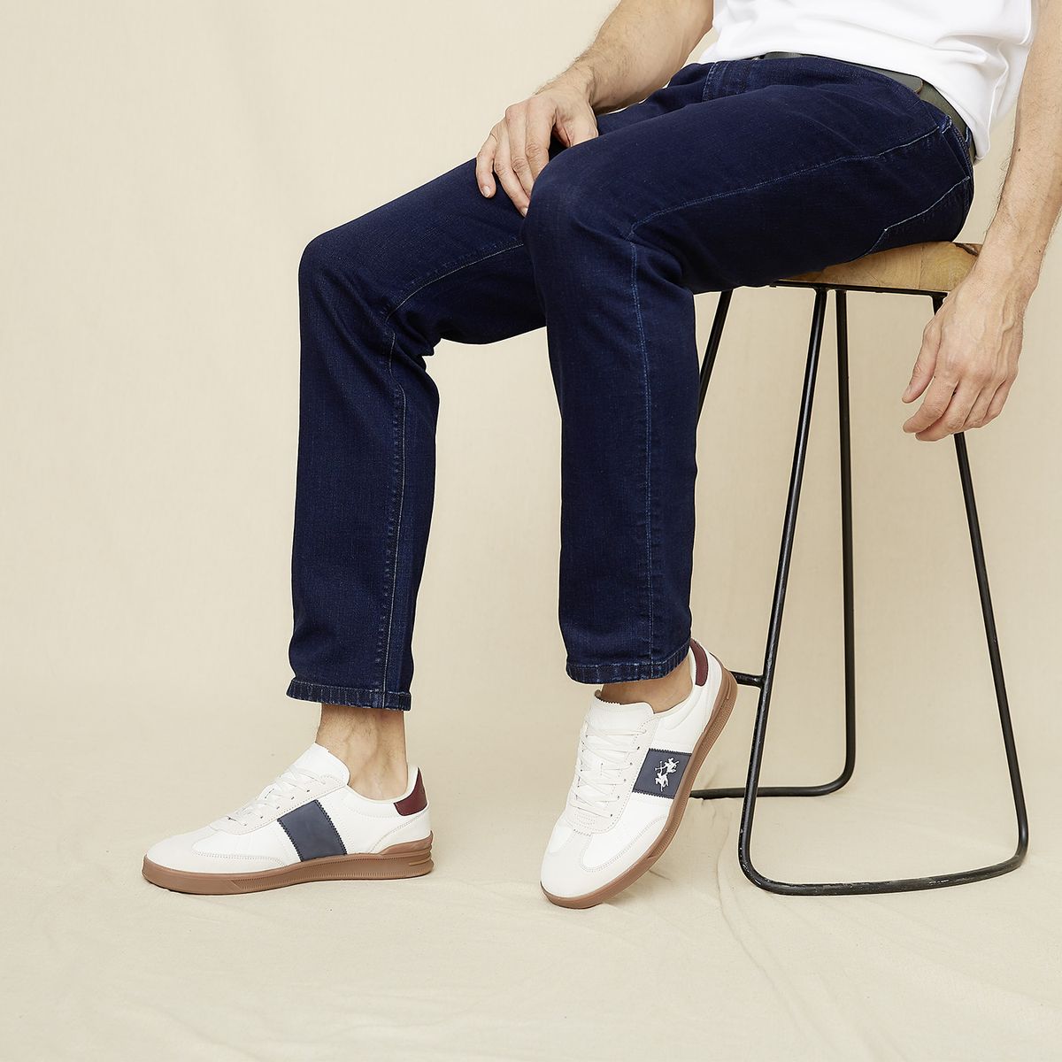 LA MARTINA - Zapatilla Urbana Hombre Blanco La Martina