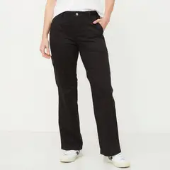 NEWPORT - Pantalón Cargo Tiro Medio Mujer