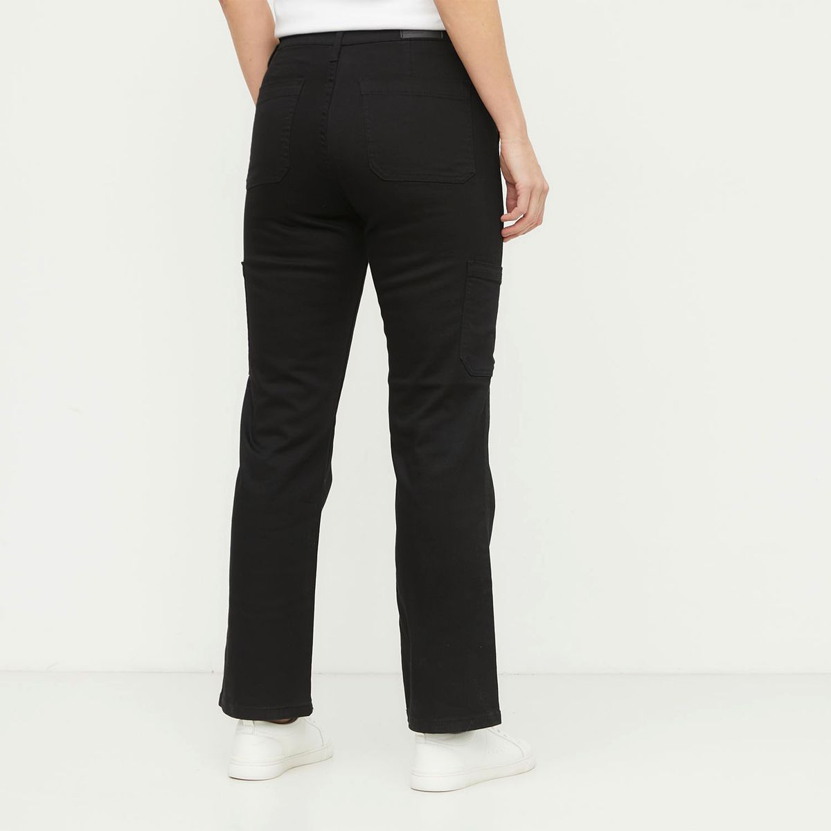 NEWPORT - Jeans Cargo Tiro Alto Mujer Newport