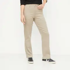 NEWPORT - Jeans Cargo Tiro Alto Mujer