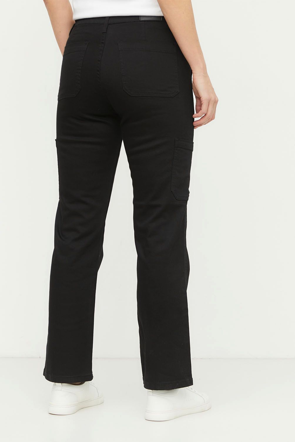 NEWPORT - Jeans Cargo Tiro Alto Mujer Newport