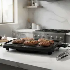 RECCO - Parrilla Eléctrica 1800W con Termostato RPE-BBQ10