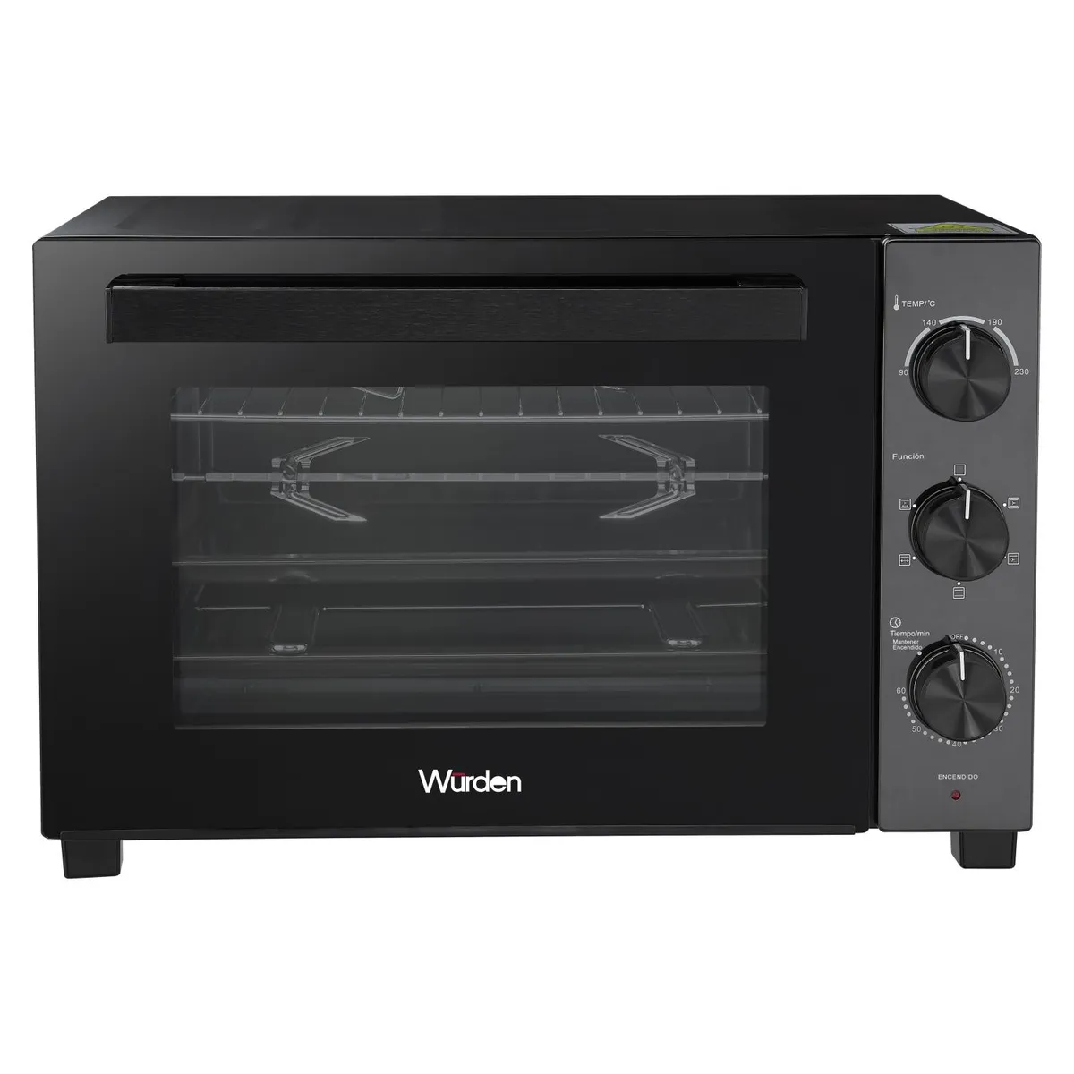 WURDEN - Horno Electrico 36 Lt Conveccion WEO-36C Wurden