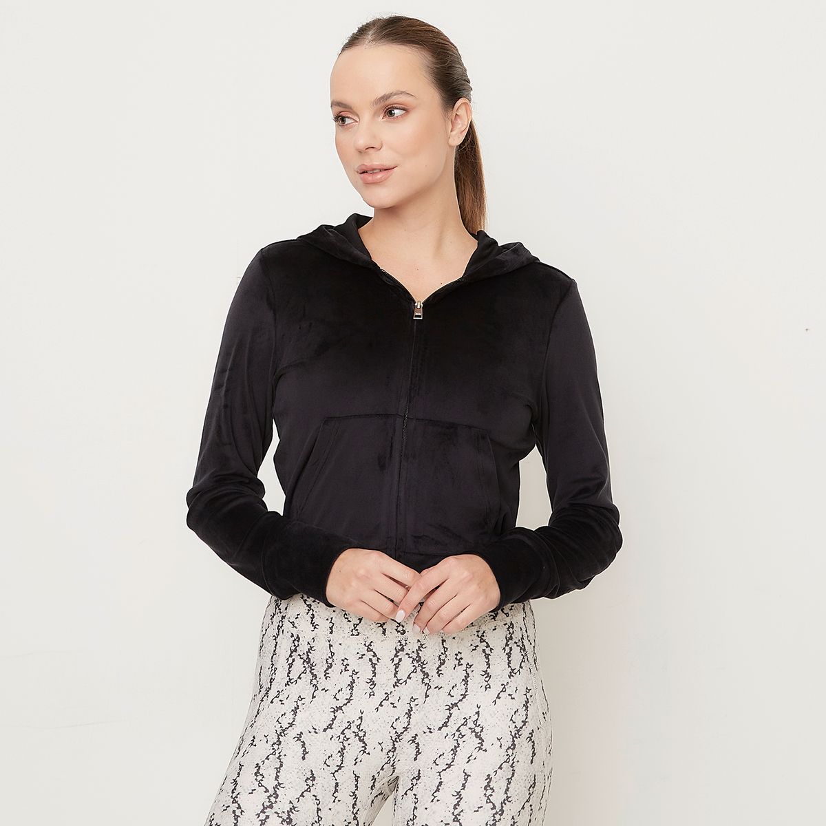 MOSSIMO - Polerón Deportivo Mujer Mossimo