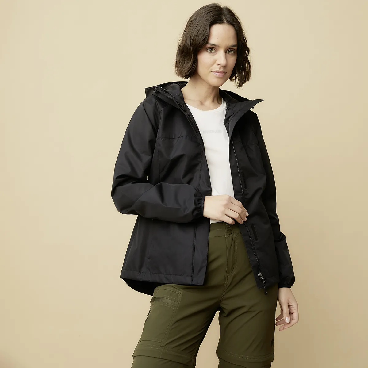 MOUNTAIN GEAR - Cortaviento Deportivo Impermeable Outdoor Mountain Gear Mujer