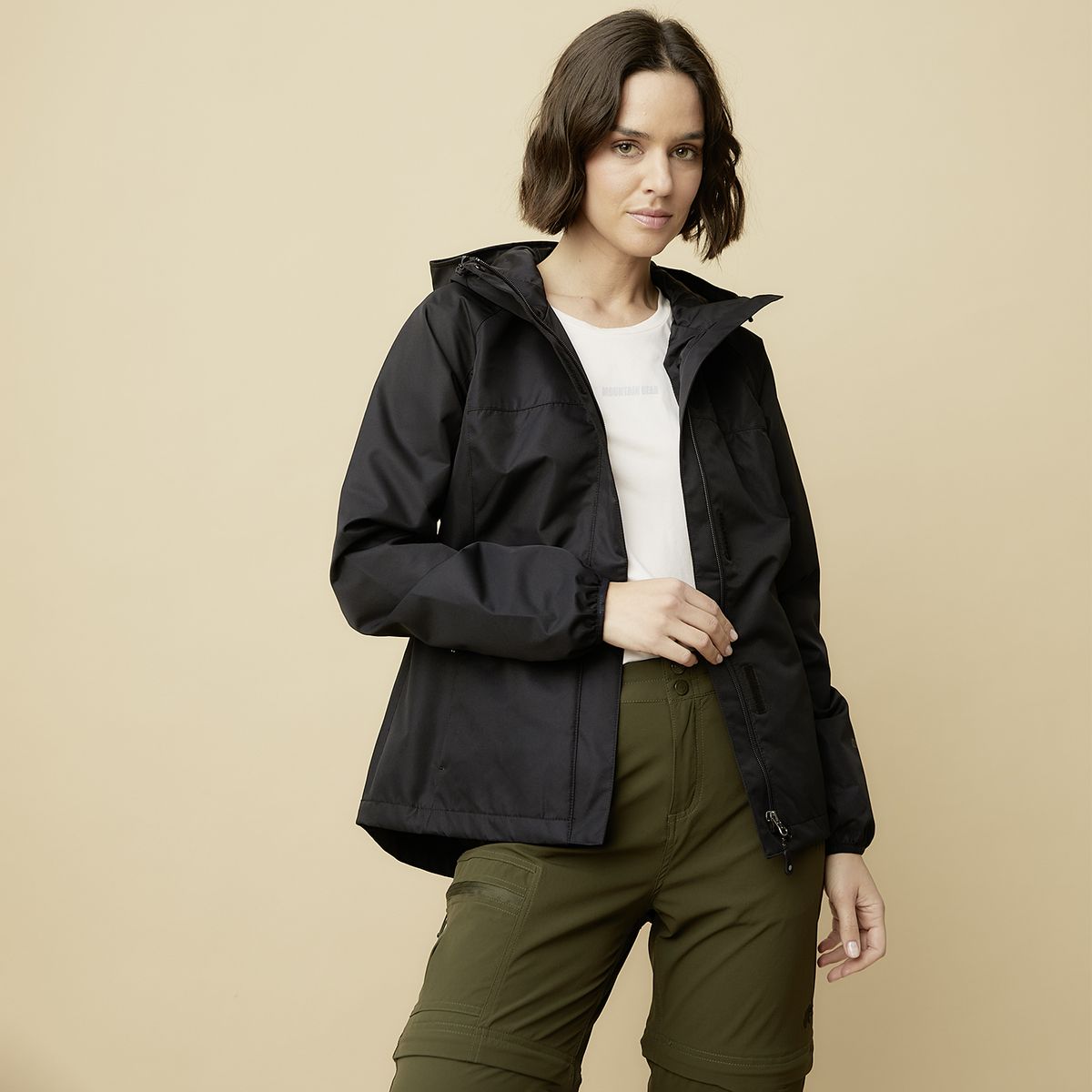 MOUNTAIN GEAR - Cortaviento Deportivo Impermeable Outdoor Mountain Gear Mujer