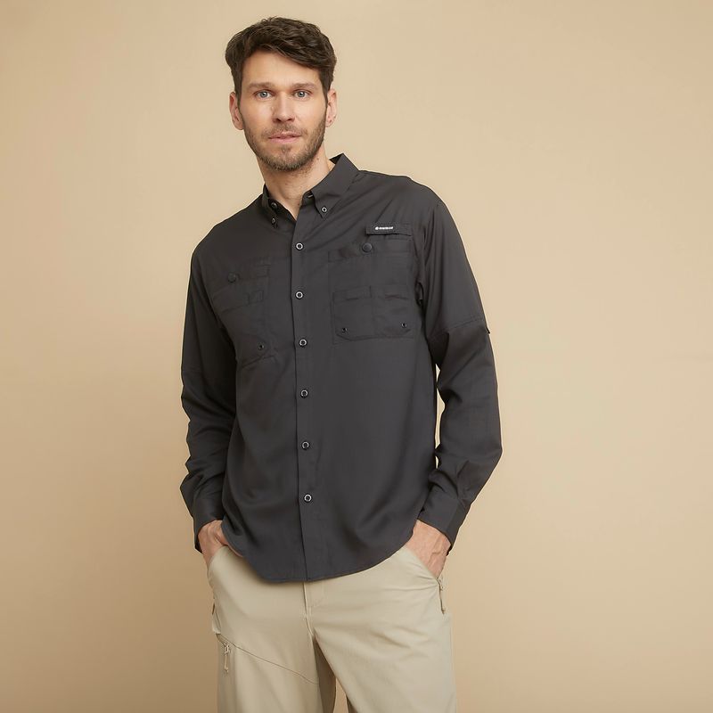 MOUNTAIN GEAR - Camisa Deportiva Hombre Mountain Gear