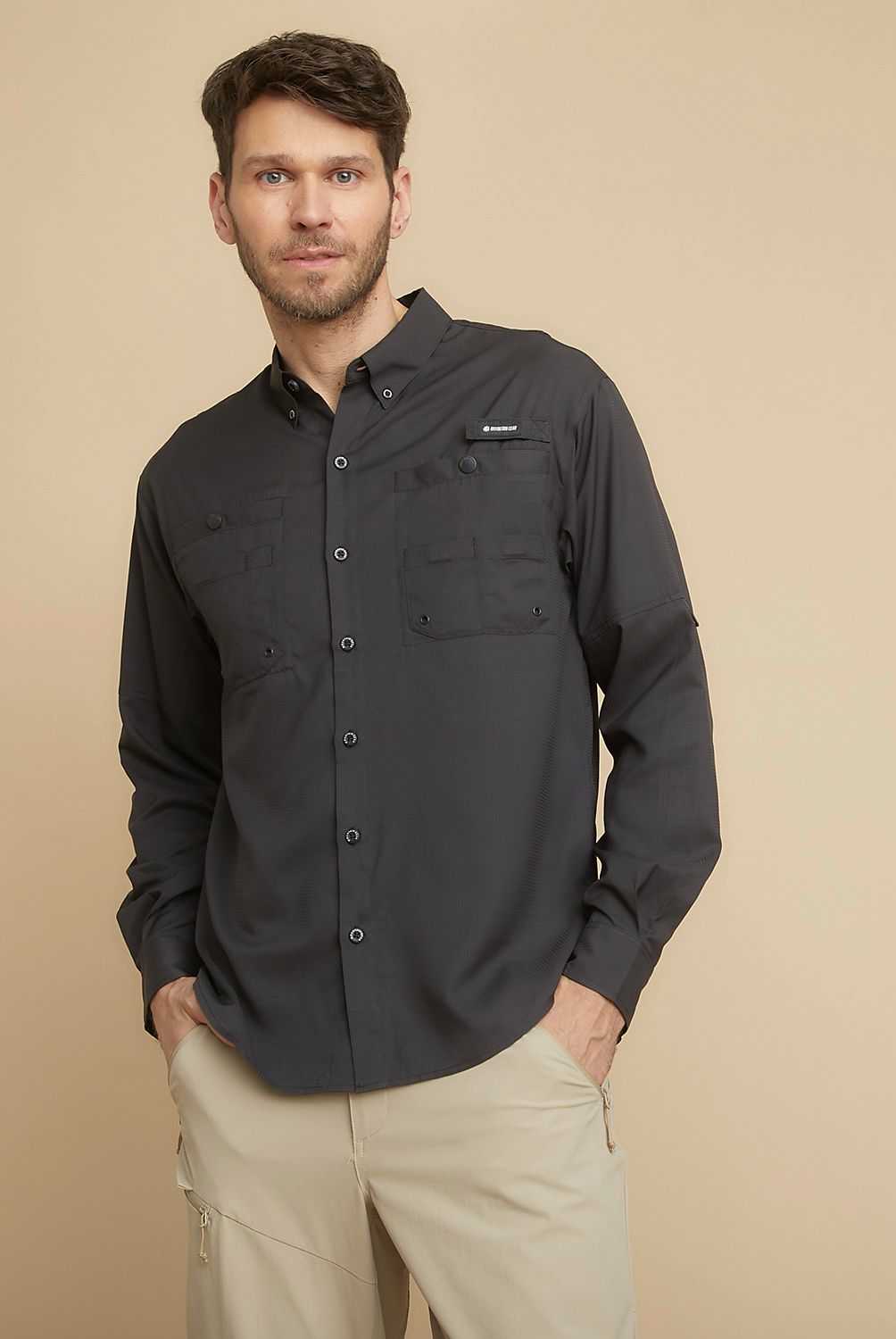 MOUNTAIN GEAR - Camisa Deportiva Hombre Mountain Gear