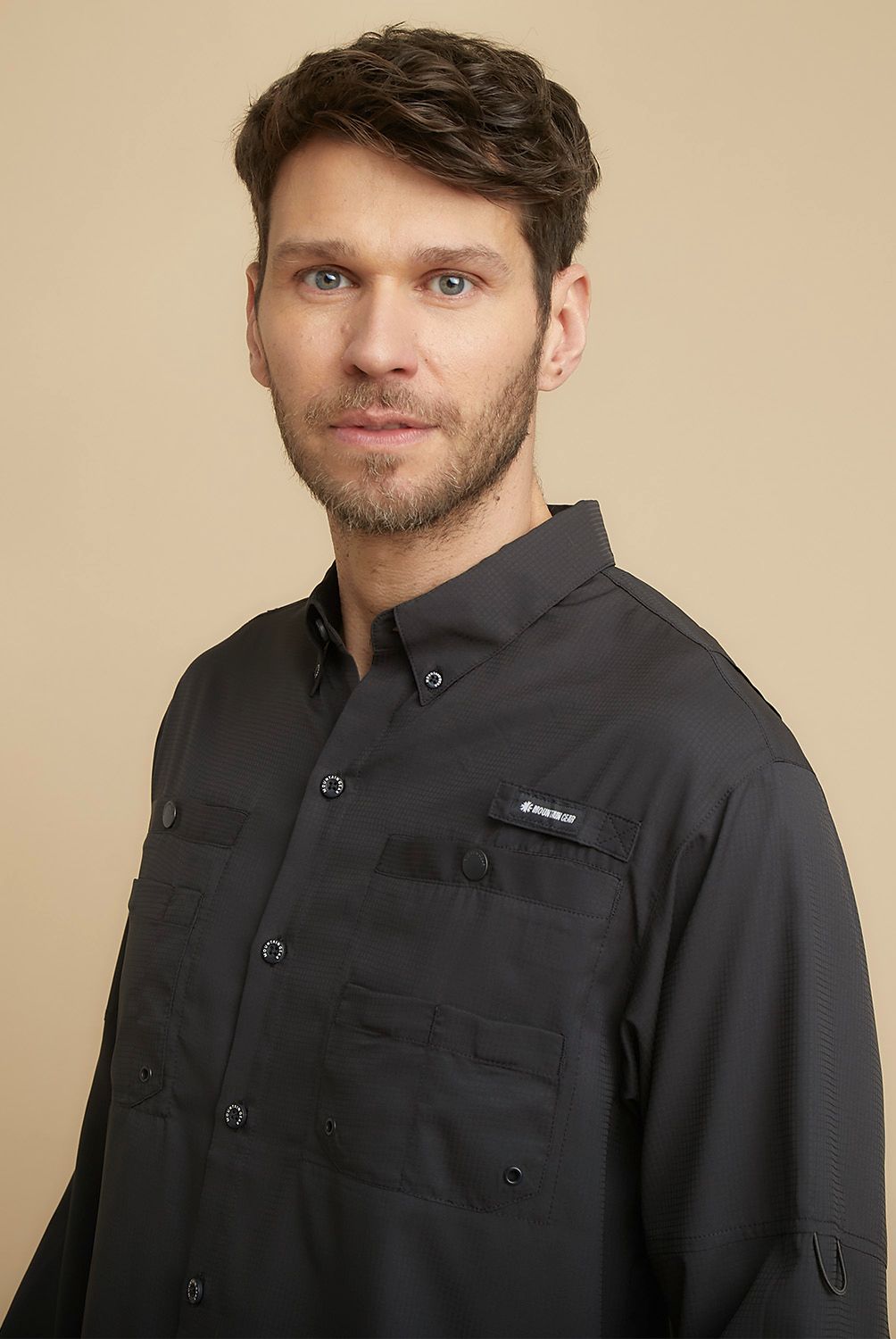MOUNTAIN GEAR - Camisa Deportiva Hombre Mountain Gear