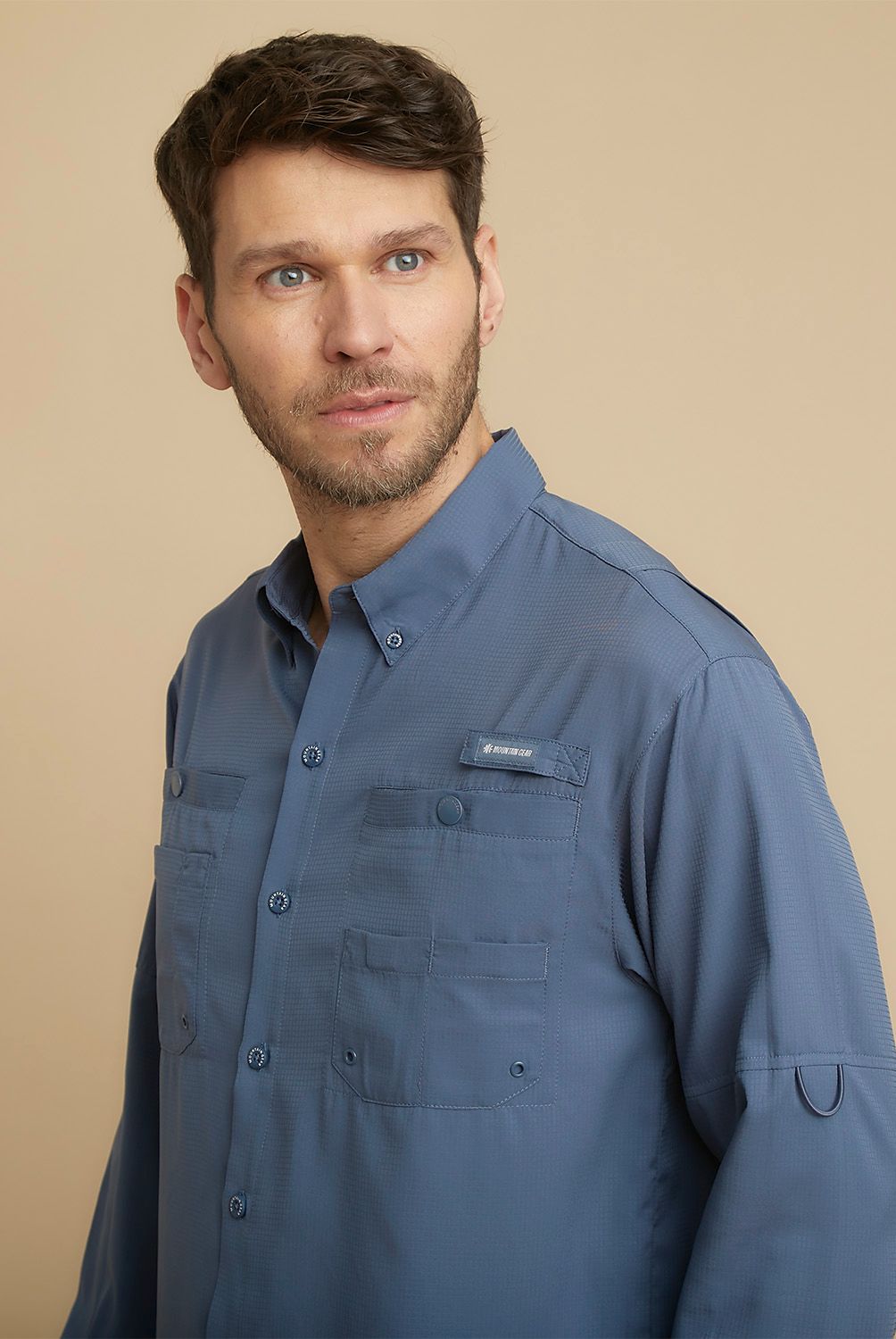 MOUNTAIN GEAR - Camisa Deportiva Hombre Mountain Gear
