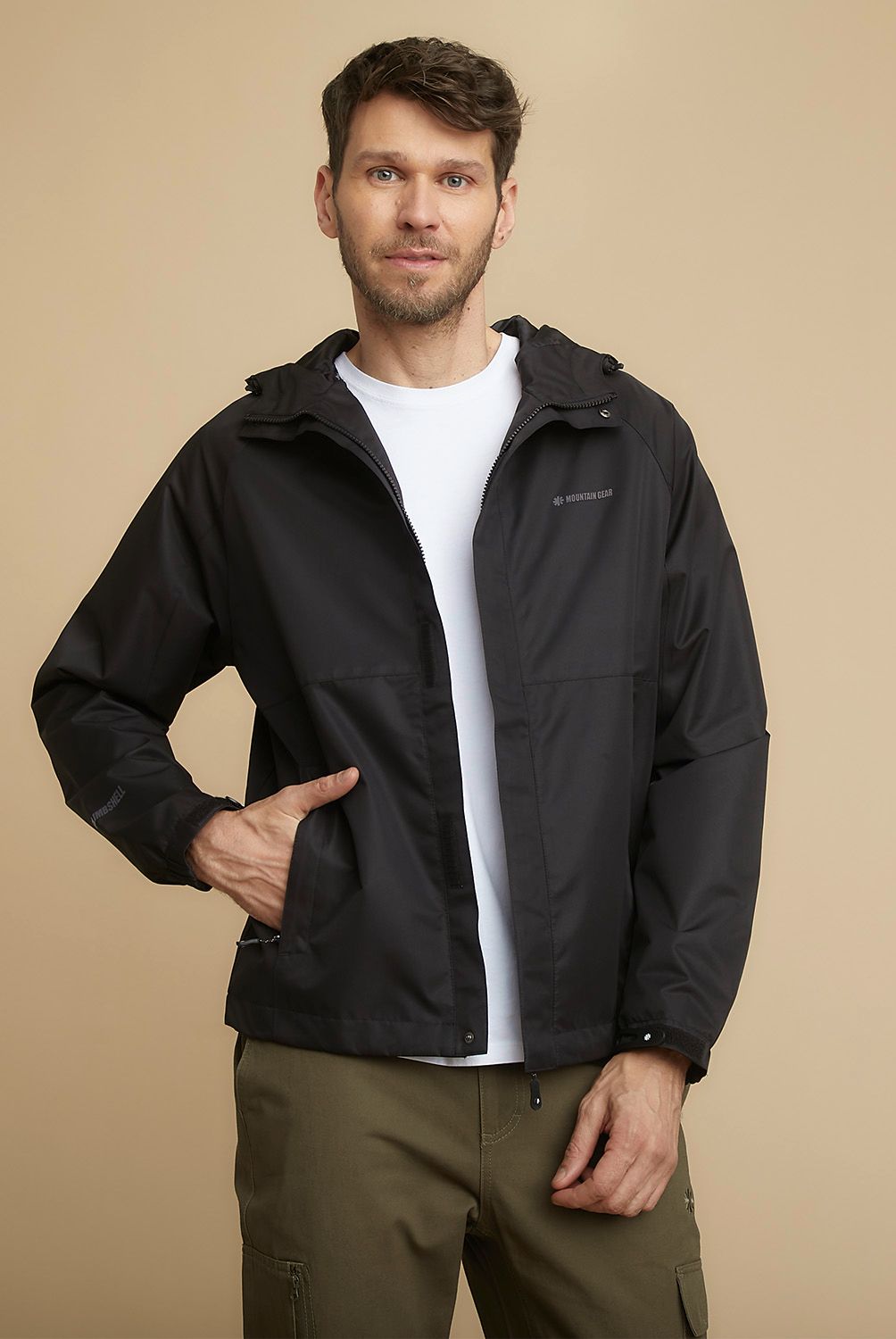 MOUNTAIN GEAR - Cortaviento Deportivo Hombre Mountain Gear