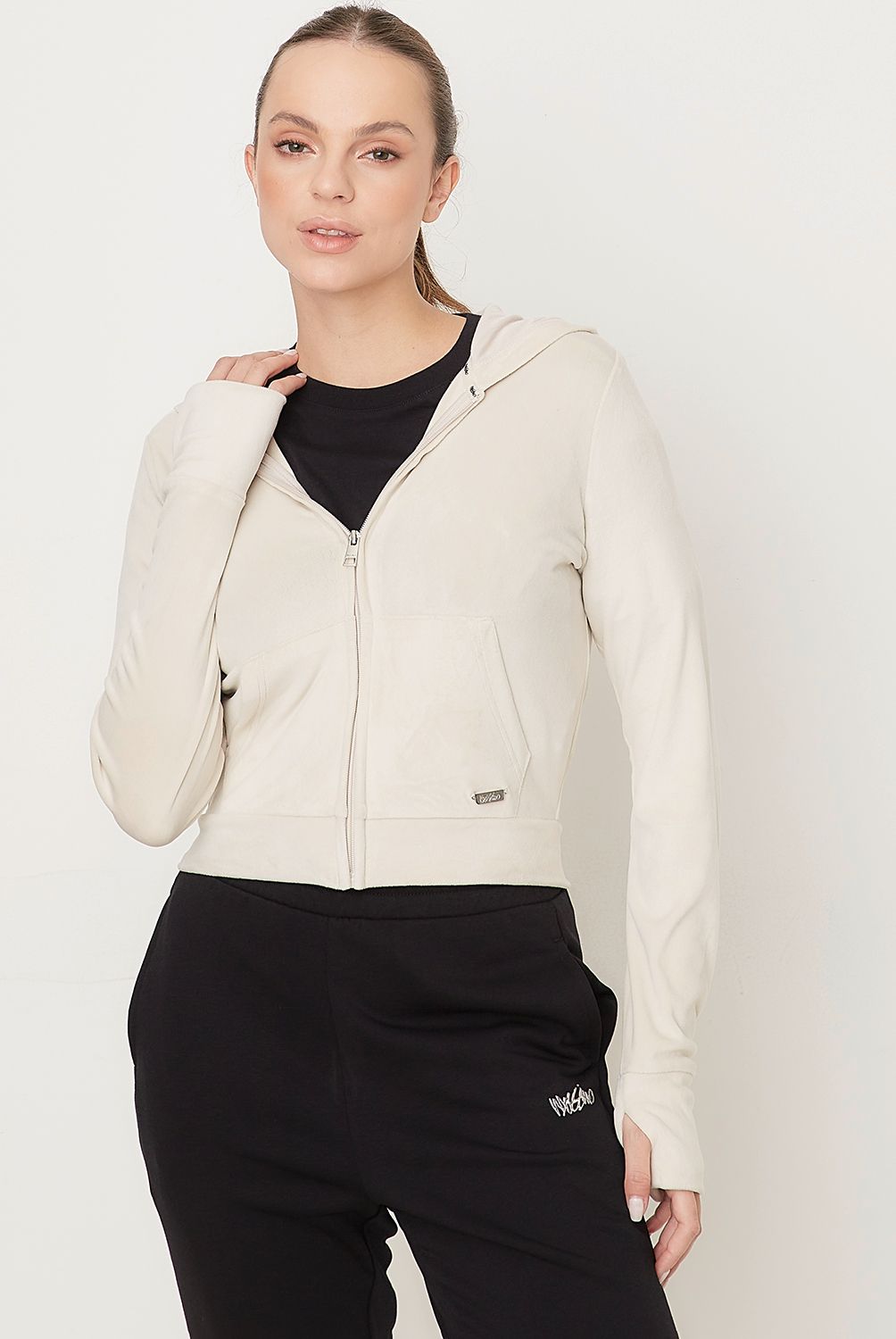 MOSSIMO - Polerón Deportivo Mujer Mossimo