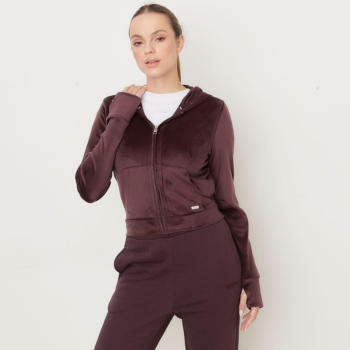 MOSSIMO - Polerón Deportivo Mujer Mossimo