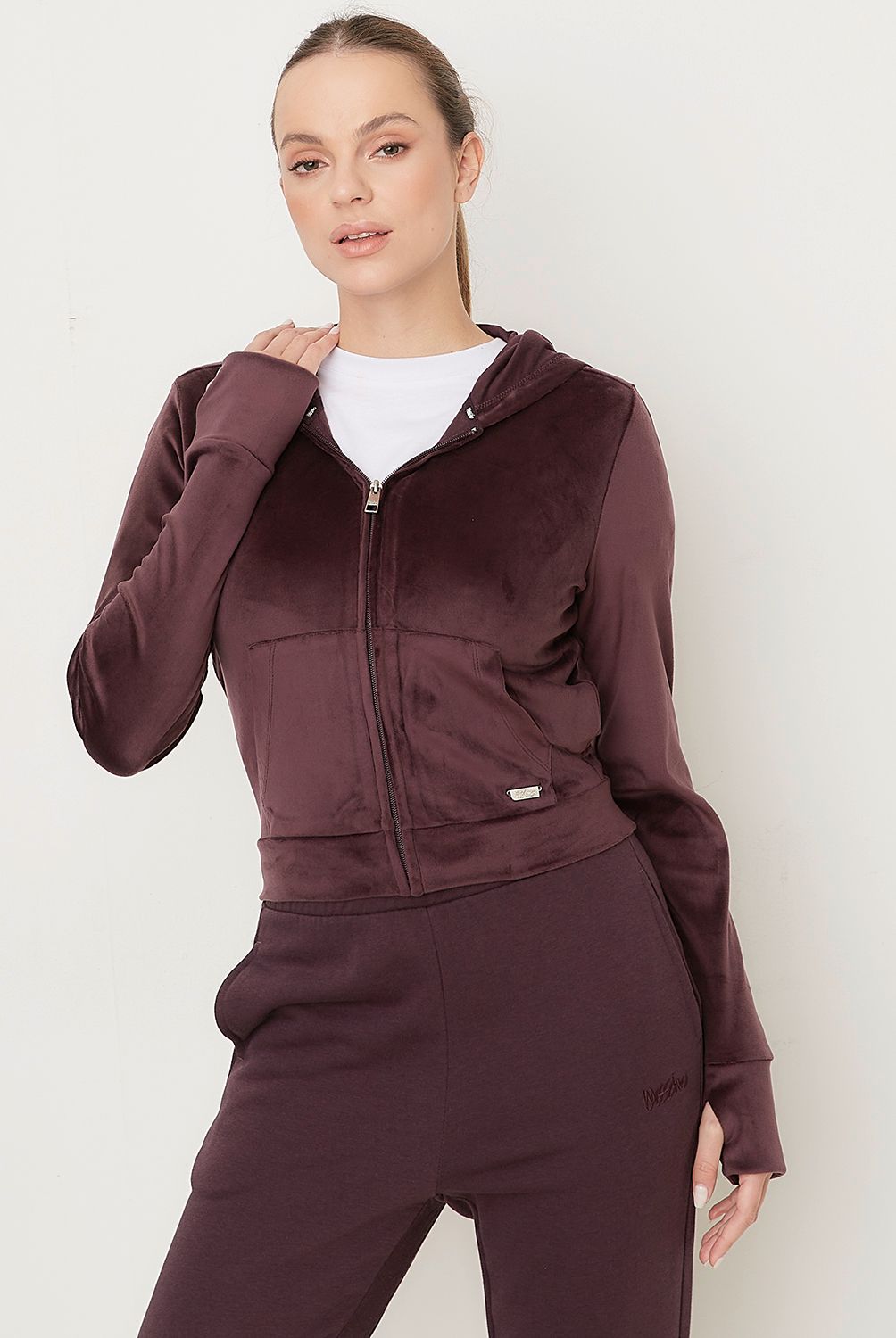 MOSSIMO - Polerón Deportivo Mujer Mossimo