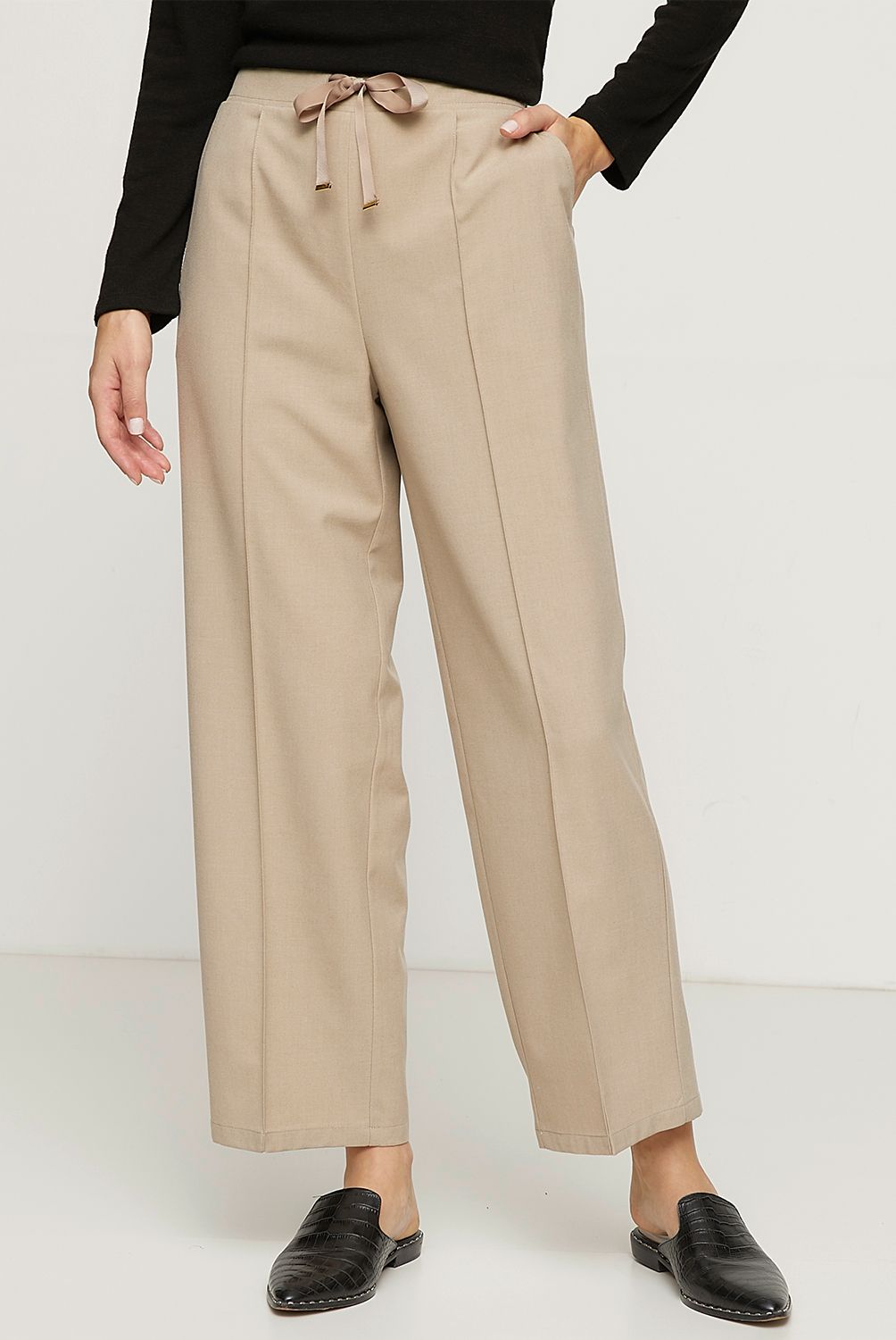 APOLOGY - Pantalón Recto Tiro Alto Mujer Apology