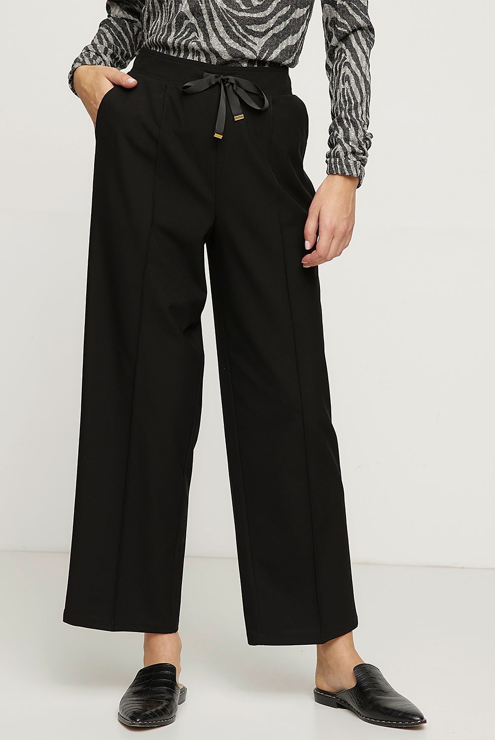 APOLOGY - Pantalón Recto Tiro Alto Mujer Apology