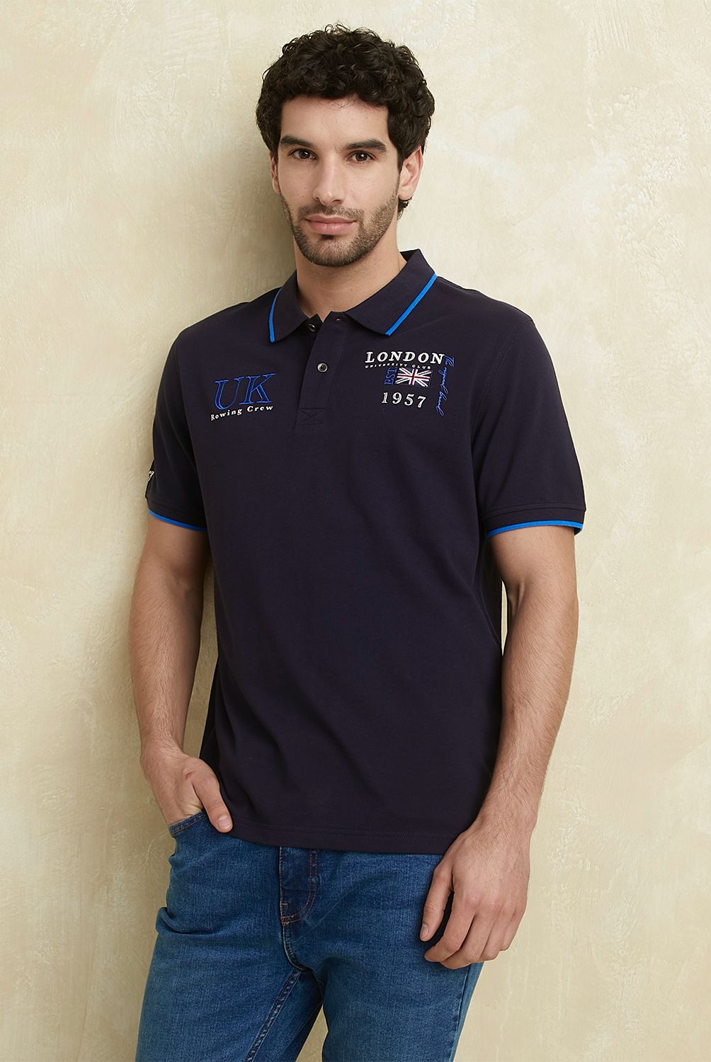 UNIVERSITY CLUB - Polera Manga Corta Hombre University Club