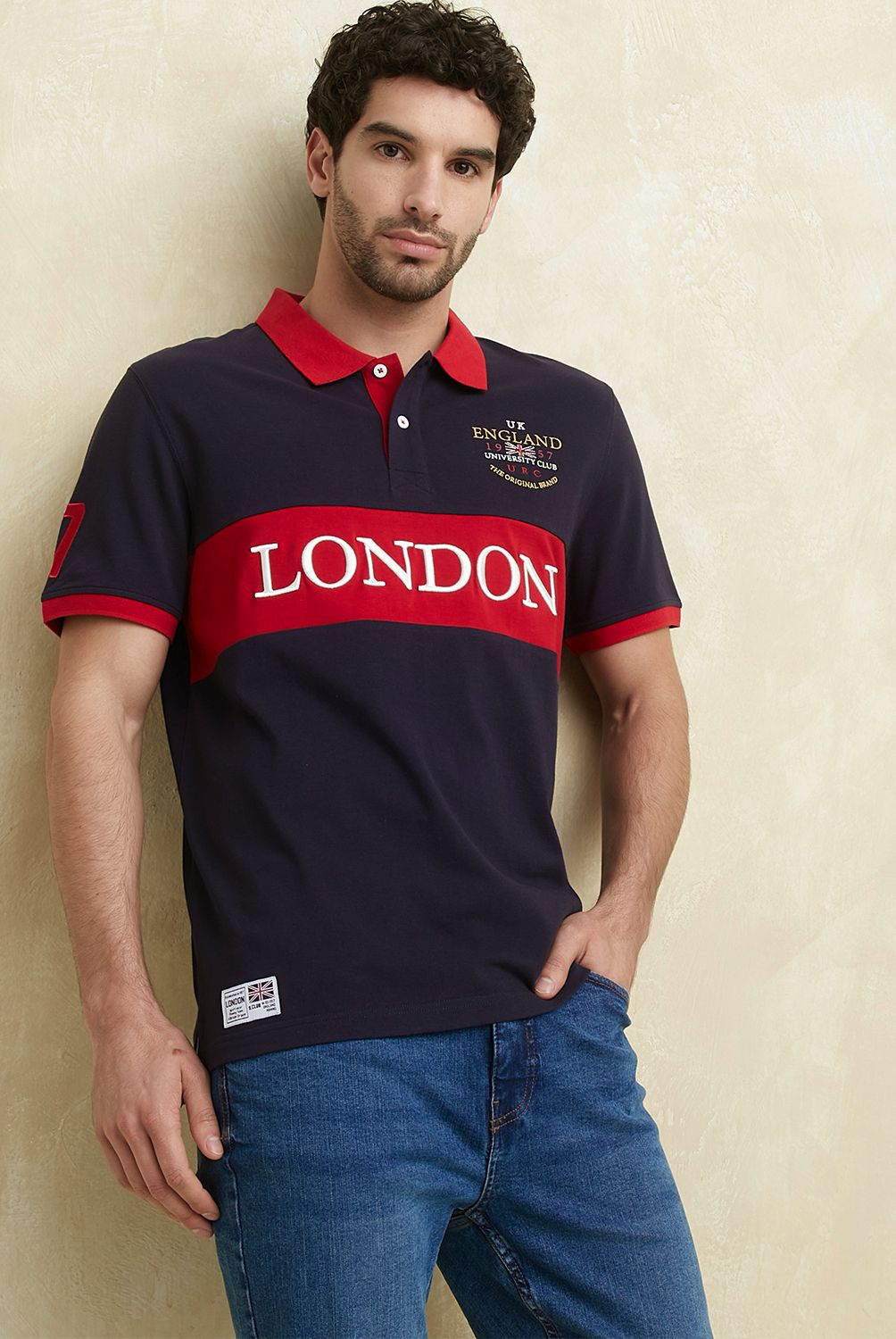 UNIVERSITY CLUB - Polera Manga Corta Hombre University Club