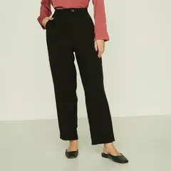 APOLOGY - Pantalón Tiro Alto Lyocell Mujer