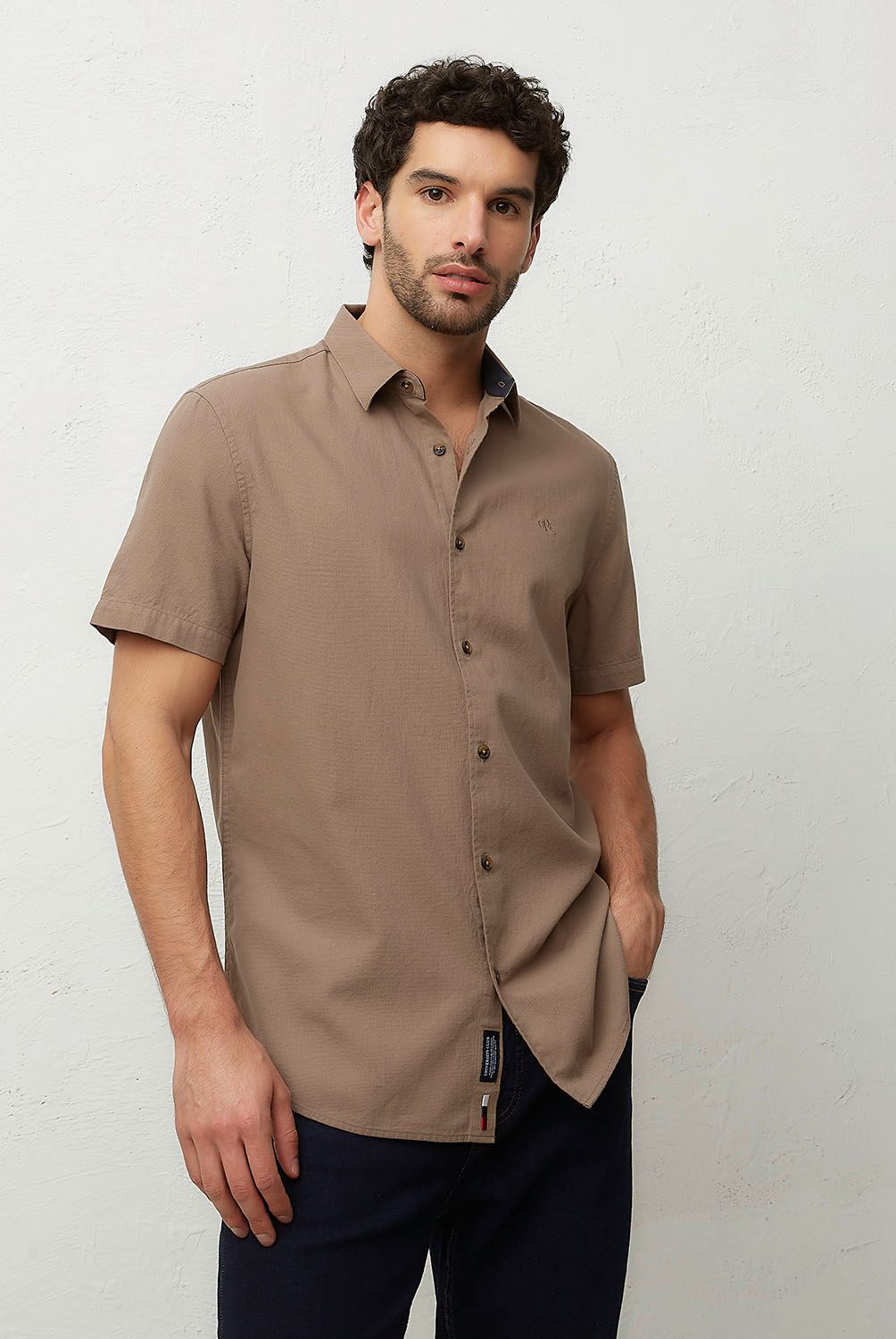 UNIVERSITY CLUB - Camisa Manga Corta Hombre University Club