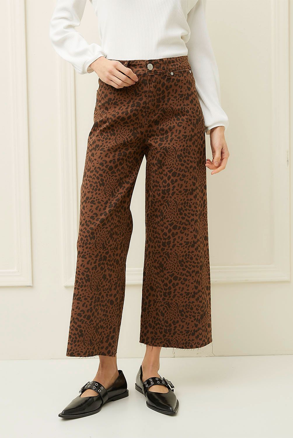 BASEMENT - Jeans Culotte Tiro Alto Mujer Basement