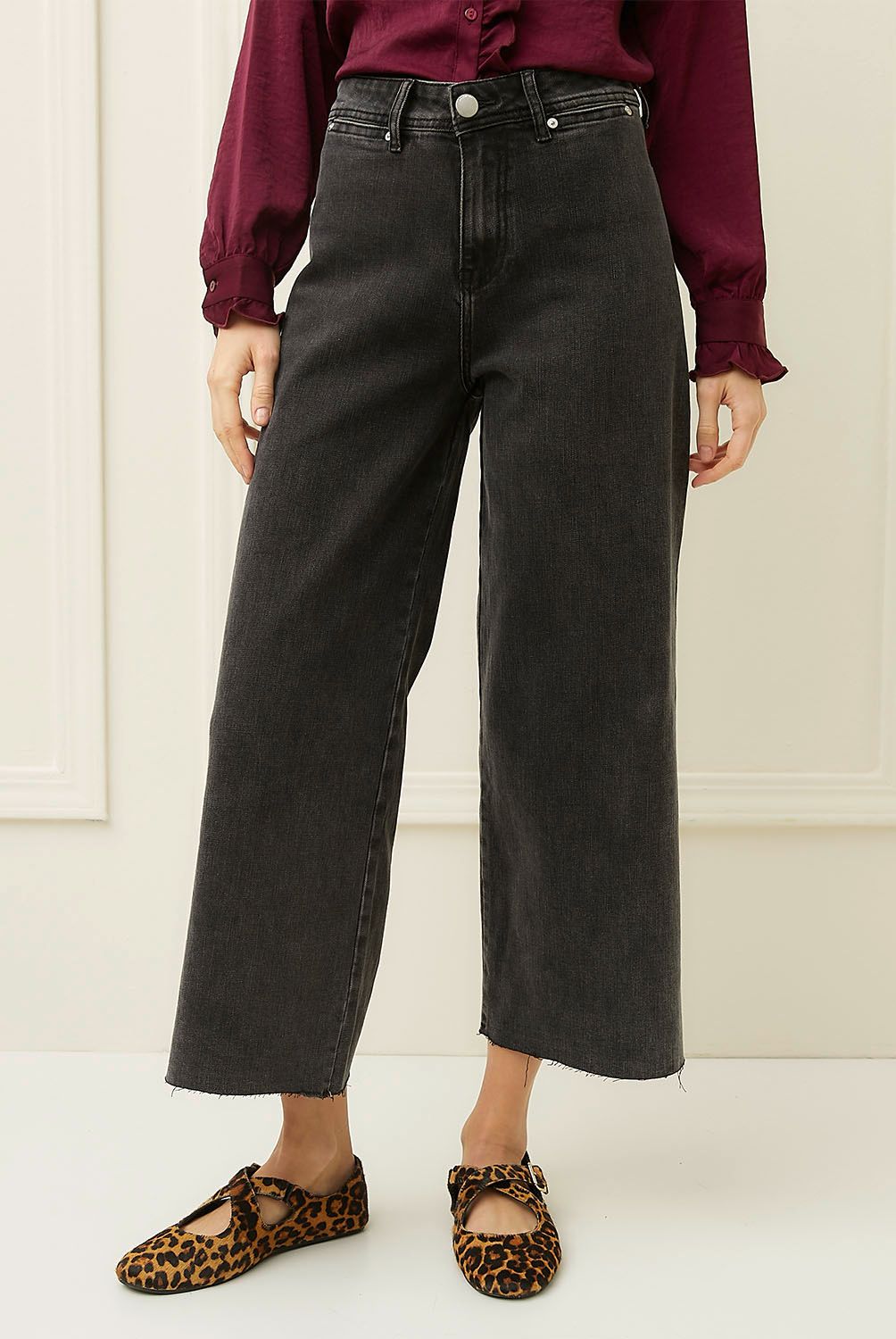 BASEMENT - Jeans Culotte Tiro Alto Mujer Basement