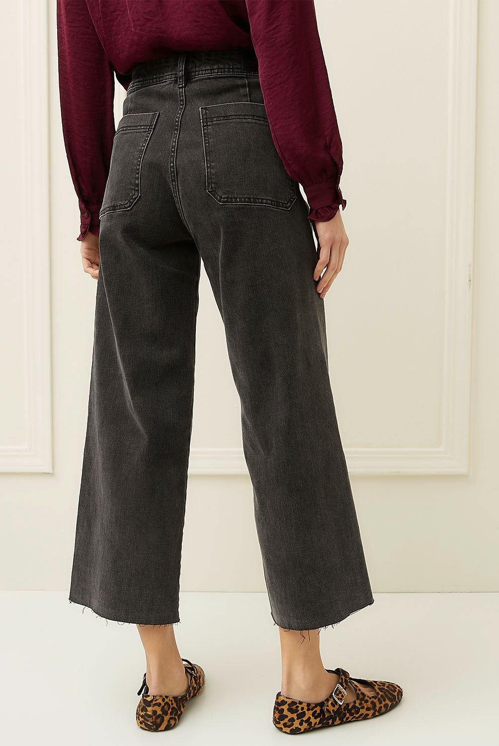 BASEMENT - Jeans Culotte Tiro Alto Mujer Basement