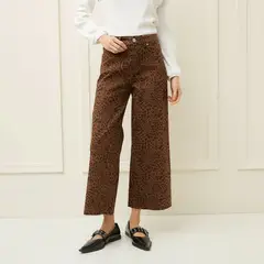 BASEMENT - Jeans Culotte Tiro Alto Mujer