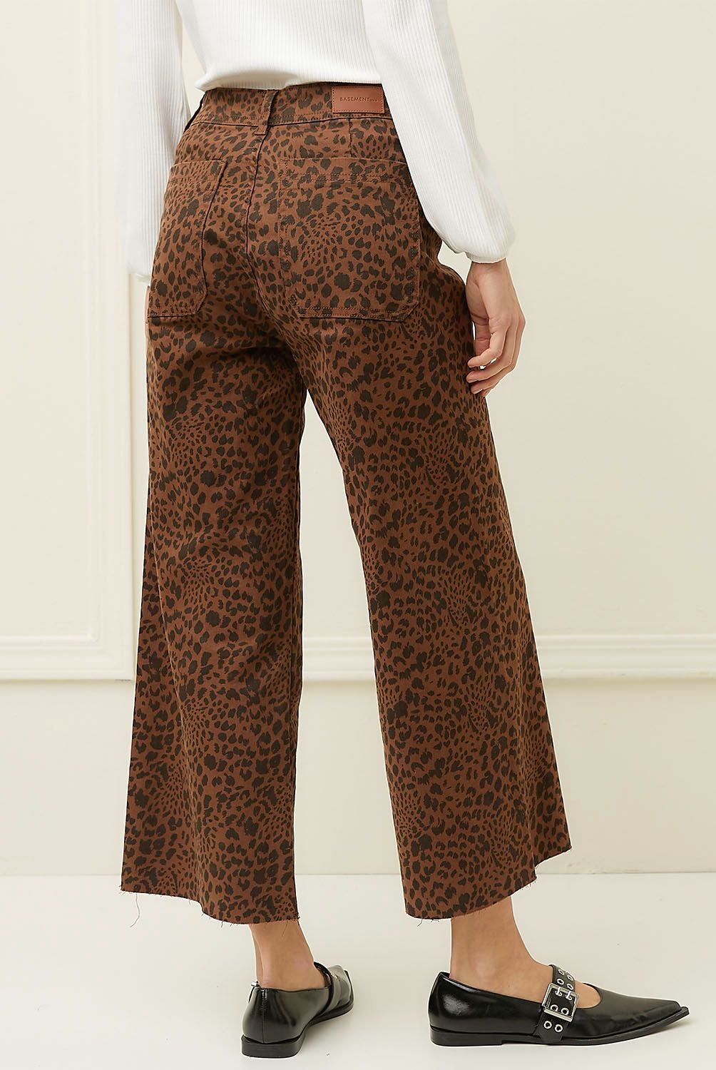 BASEMENT - Jeans Culotte Tiro Alto Mujer Basement