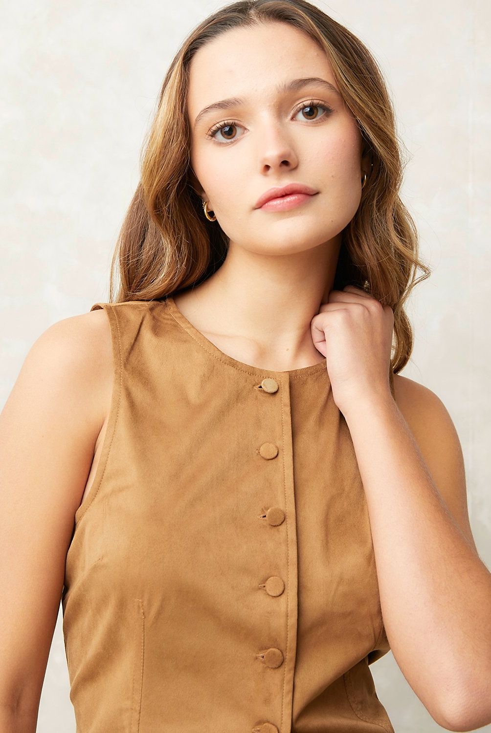 SYBILLA - Blusa Sin Mangas Mujer Sybilla