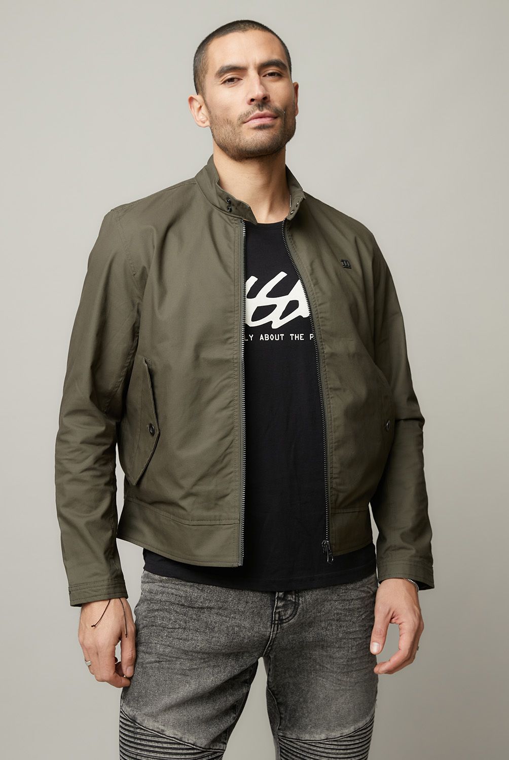 MOSSIMO - Chaqueta Algodón Hombre Mossimo