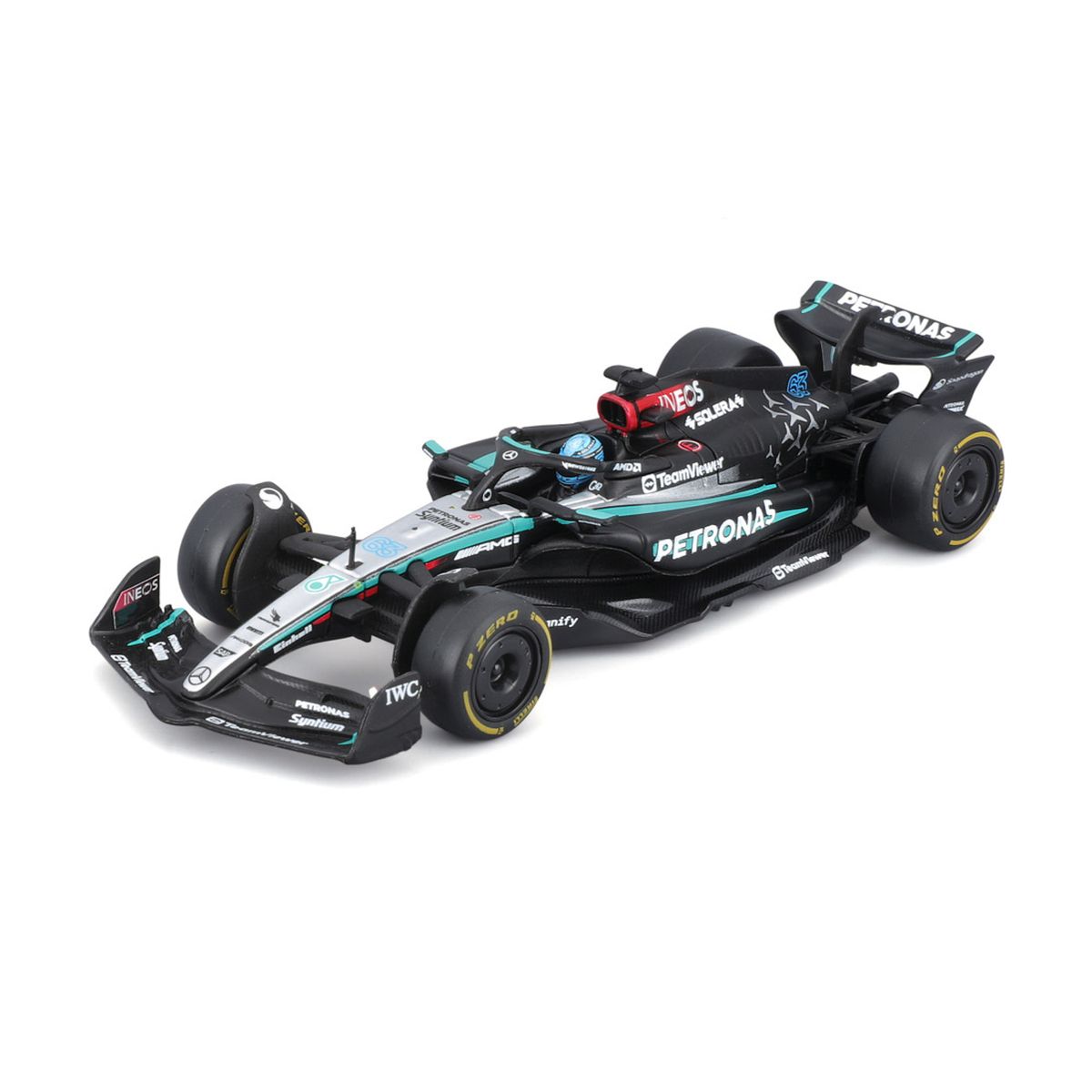 MAISTO - Auto a escala F1 1:43 Mercedes AMG Petronas George Russell