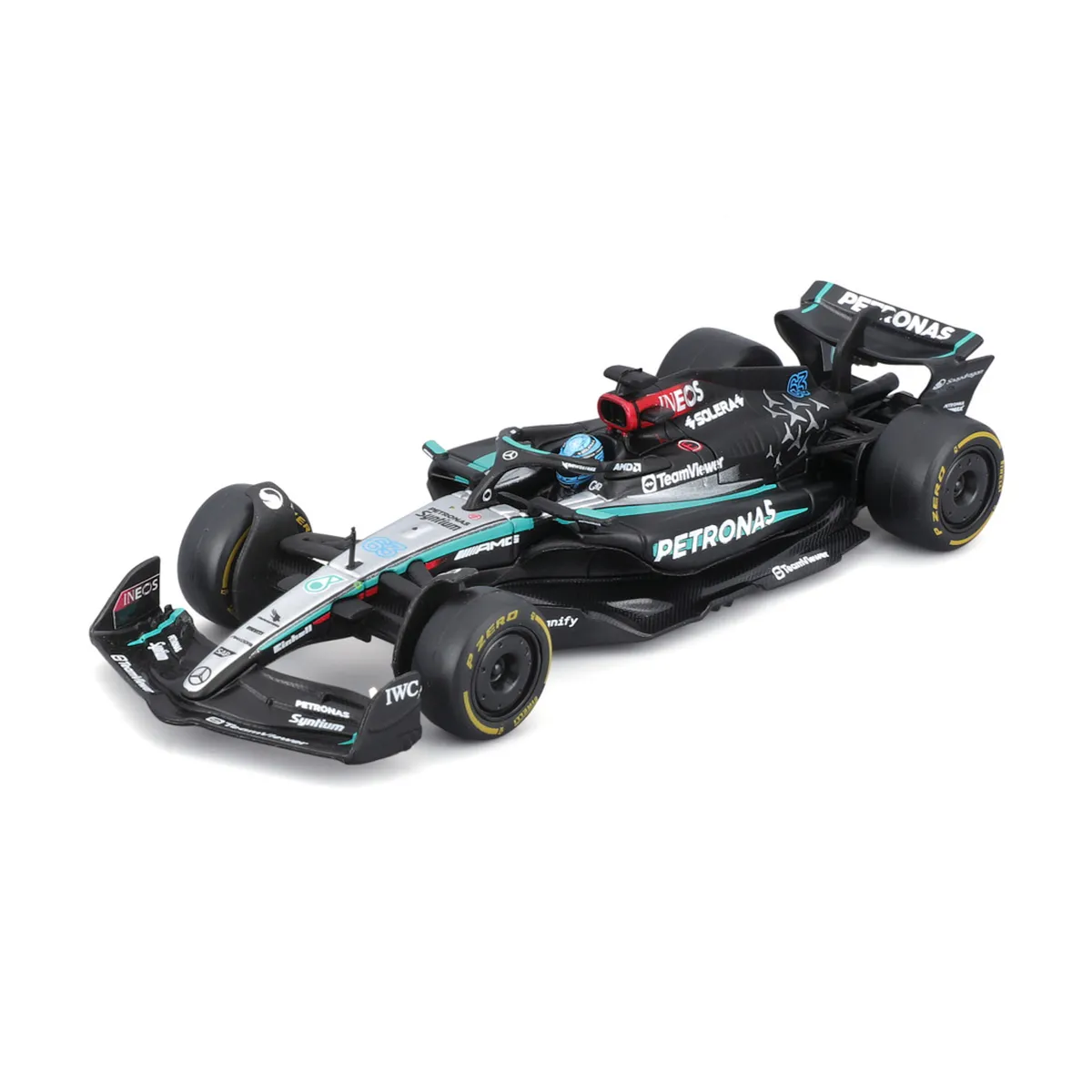MAISTO - Auto a escala F1 1:43 Mercedes AMG Petronas George Russell